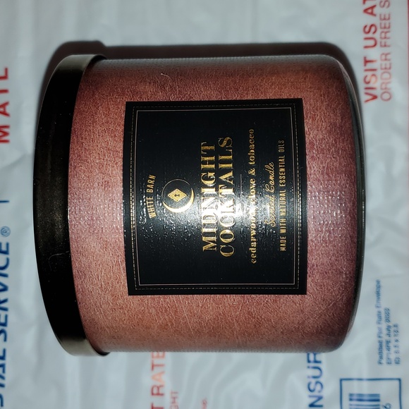 White Barn BBW Midnight Cocktails 3 wick candle - Picture 2 of 6